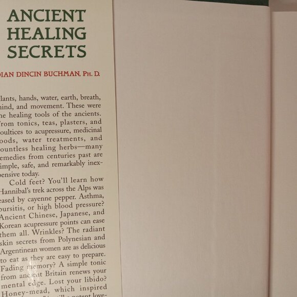 Ancient healing secrets: Practical cures that work today - Paperback - Picture 9 of 10